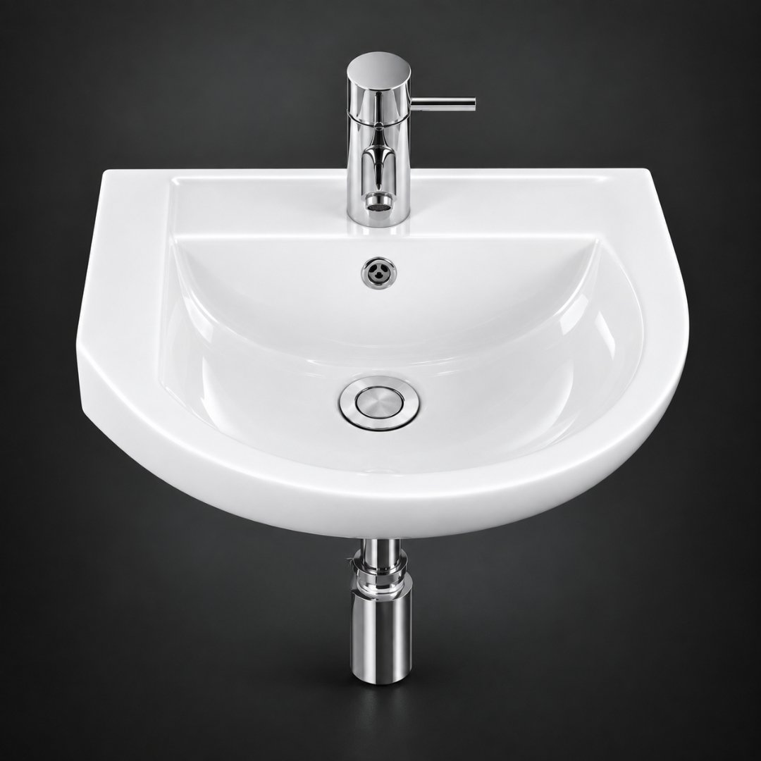 GOLDEN Wall Hung Basin Wash Basin - My Home Studio